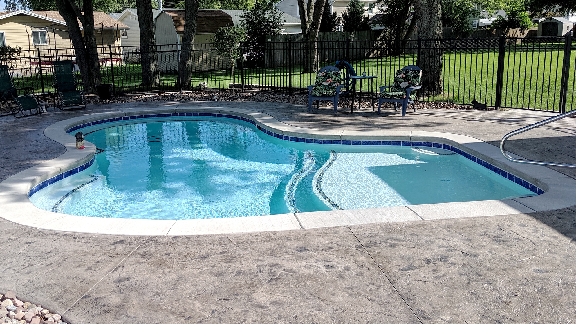Full Pool Service, Concrete Pool Deck, Buffalo, NY, Inground Pool Liner